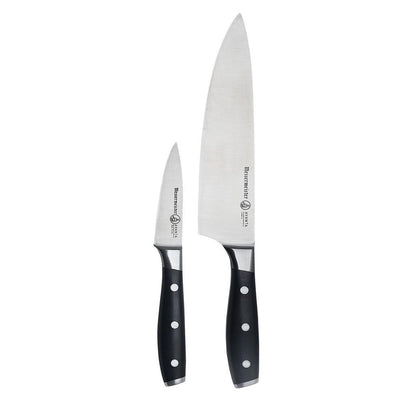 Avanta 2 pc Stainless Steel Chef Knife & Paring Knife Set - Super Arbor