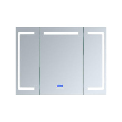 Lesina 48 in. W. x 36 in. H. Recessed or Surface-Mount LED Medicine Cabinet with Defogger - Super Arbor