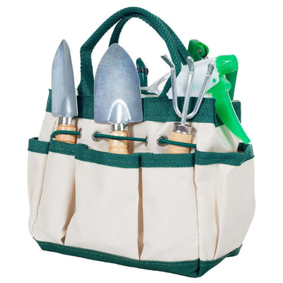 7.25 in. 7-in-1 Plant Care Garden Tool Set with Bag - Super Arbor