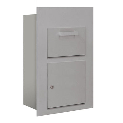 3600 Series Collection Unit Aluminum USPS Front Loading for 5 Door High 4B Plus Mailbox Units - Super Arbor