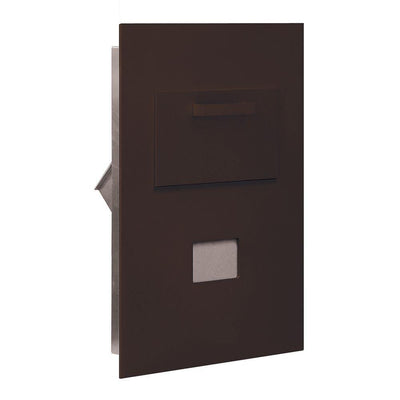 3600 Series Collection Unit Bronze Private Rear Loading for 5 Door High 4B Plus Mailbox Units - Super Arbor